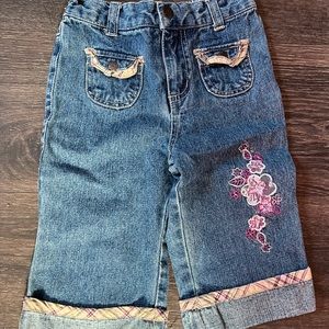 Faded Glory Baby Jeans with Cuff